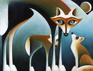 Coyote Family                                                                  