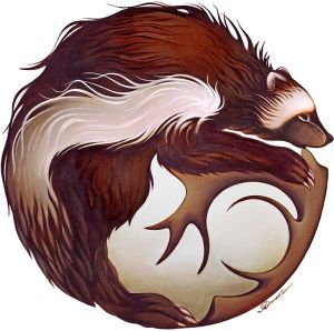 Wolverine Mandala (The Devil Bear)