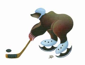 Hockey Bear